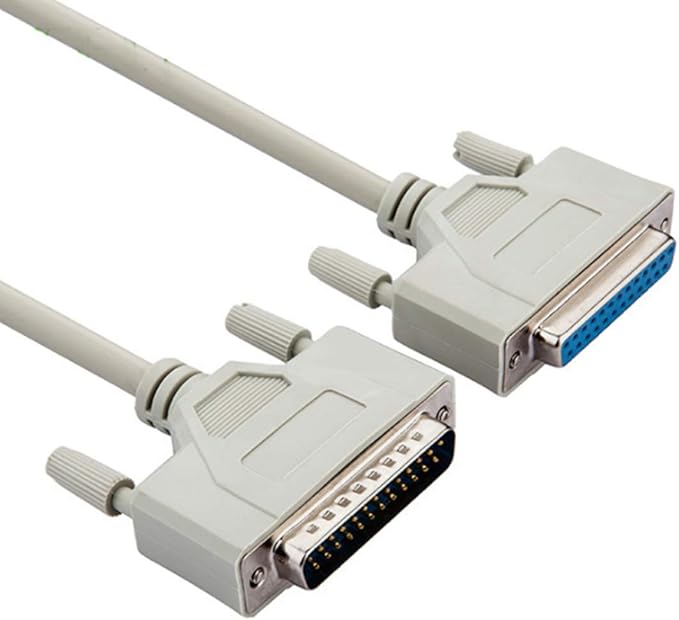 odiysurveil db25 25 针公母串行并行打印机延长电缆 3.0m/10英尺